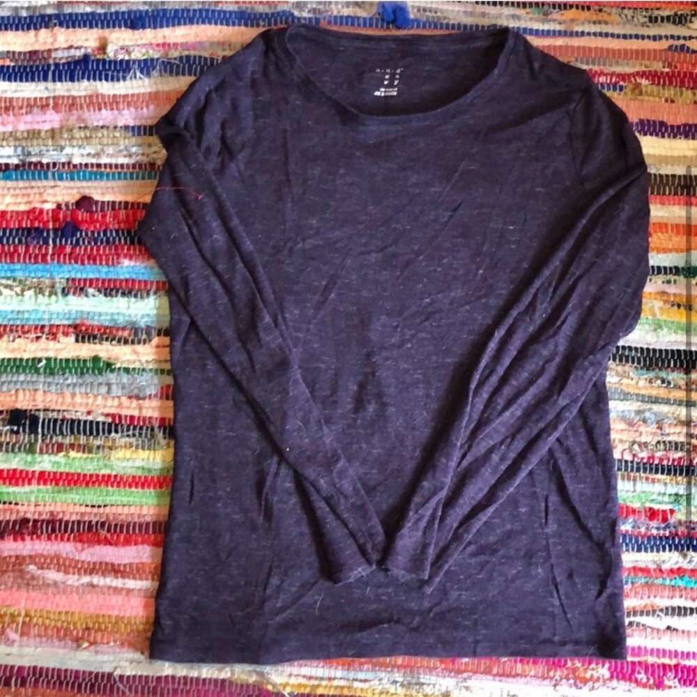 AND TARGET Long Sleeve PURPLE Tee XXL
